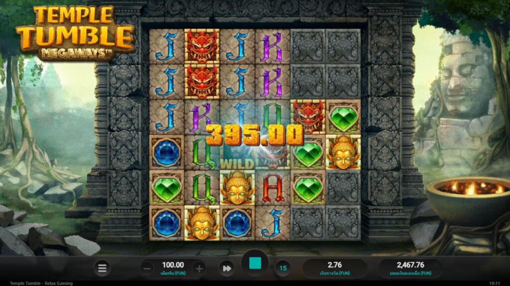 เล่นเกม Temple Tumble Megaways Happy Lucky Slot ตอนนี้ | ชนะสูงสุด 20,000x เดิมพันของคุณ!