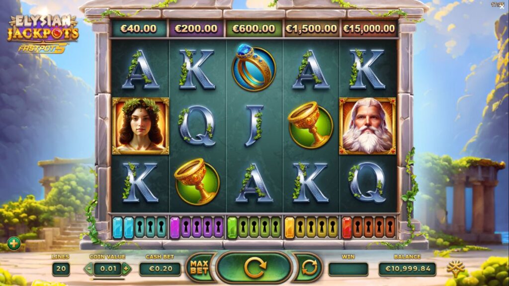 ลุ้นรางวัลใหญ่กับ Slot Game Elysian Jackpots - รับเงินเดิมพันของคุณสูงถึง x1,265!