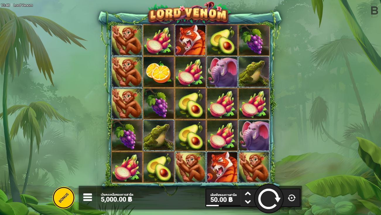 รีวิว เกมสล็อตออนไลน์ Lord Venom ปี 2024 | RTP 96.20% ᐈ เงินจริง