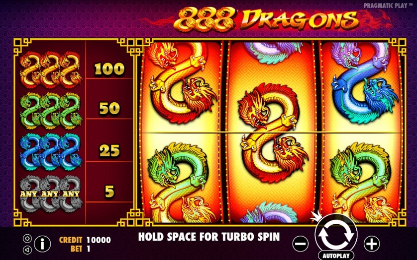 ปลดปล่อยพลังของ 888 Dragons แฮปปี้สล็อต: 1bet ชนะเงินเดิมพันของคุณมากถึง100 เท่า