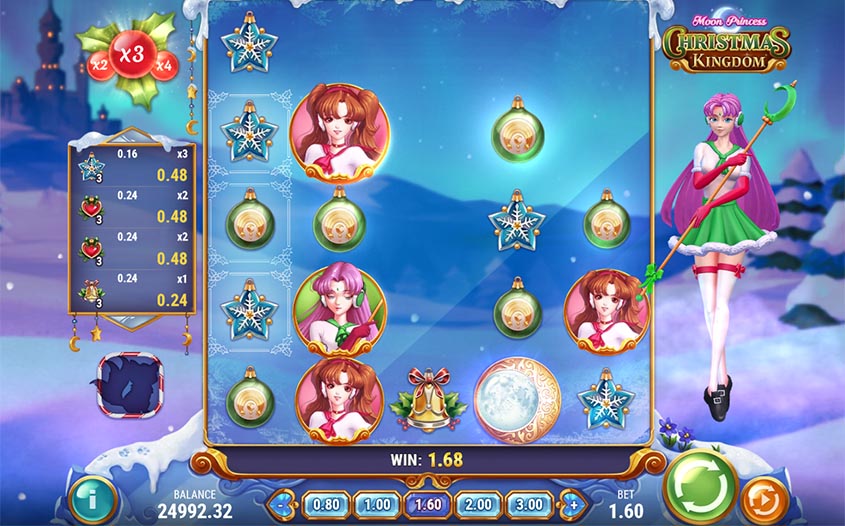 Moon Princess: Christmas Kingdom แฮปปี้สล็อต - RTP 94.2% | รับรางวัลมากถึง x15000