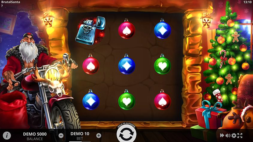 สล็อต Brutal Santa Happyluke slot - RTP 96% | รับรางวัลมากถึง x100
